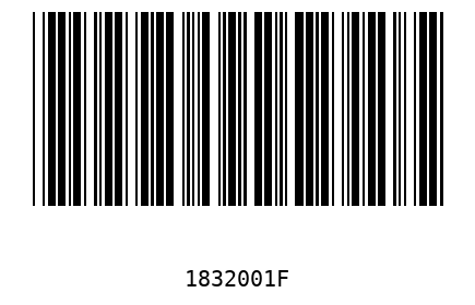 Bar code, type 39 1832001