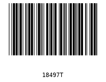 Bar code, type 39 18497