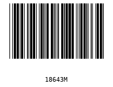 Bar code, type 39 18643