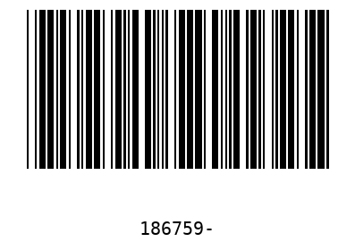 Bar code, type 39 186759