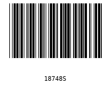 Bar code, type 39 18748