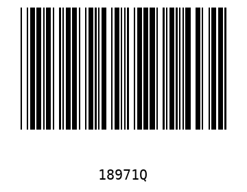 Bar code, type 39 18971