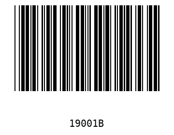 Bar code, type 39 19001