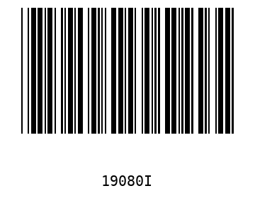 Bar code, type 39 19080