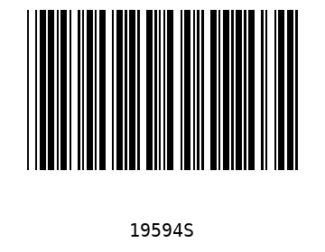 Bar code, type 39 19594