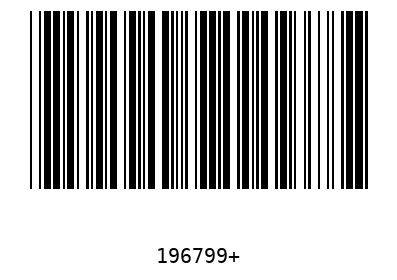 Bar code, type 39 196799