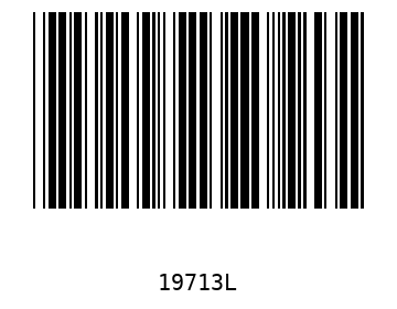 Bar code, type 39 19713