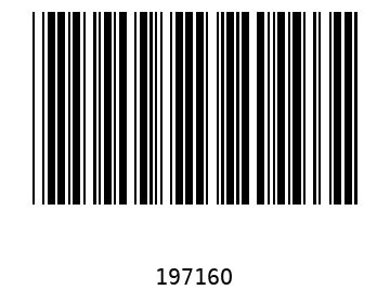 Bar code, type 39 19716
