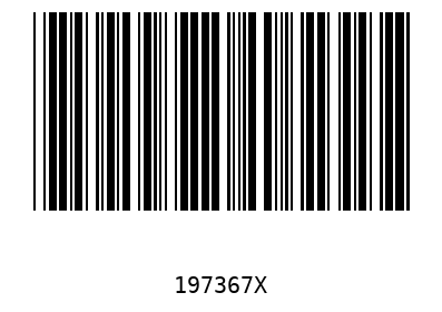 Bar code, type 39 197367