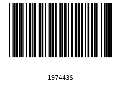 Bar code, type 39 197443