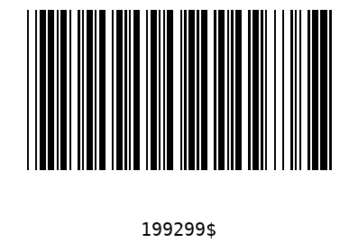 Bar code, type 39 199299