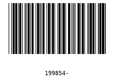Bar code, type 39 199854
