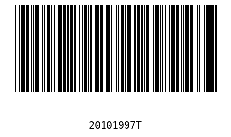 Bar code, type 39 20101997