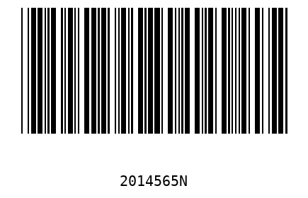 Bar code, type 39 2014565