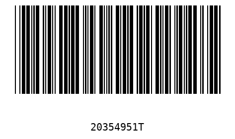 Bar code, type 39 20354951