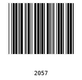 Bar code, type 39 205