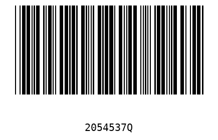 Bar code, type 39 2054537