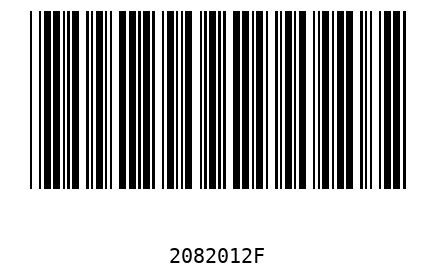 Bar code, type 39 2082012