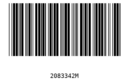 Bar code, type 39 2083342