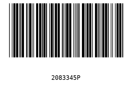 Bar code, type 39 2083345