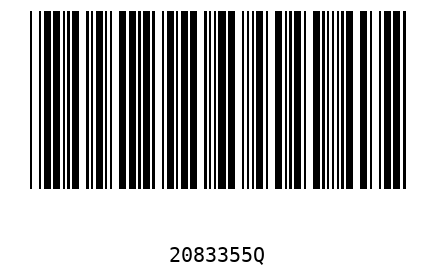 Bar code, type 39 2083355