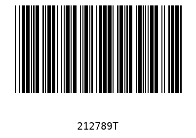 Bar code, type 39 212789
