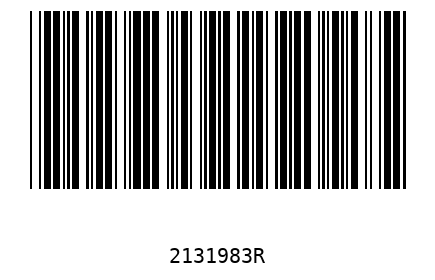 Bar code, type 39 2131983