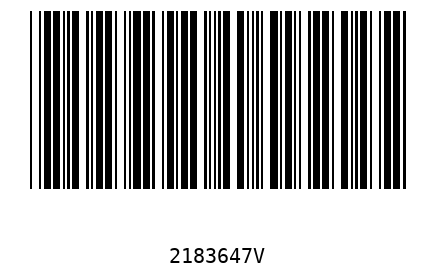 Bar code, type 39 2183647
