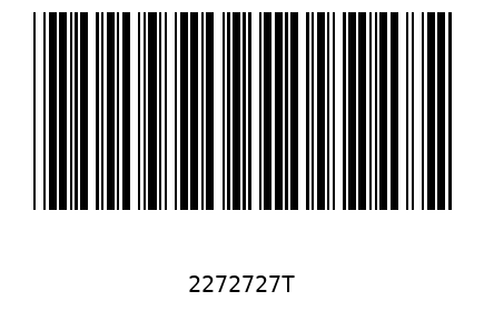 Bar code, type 39 2272727