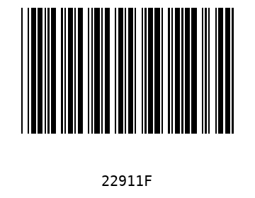 Bar code, type 39 22911