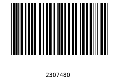 Bar code, type 39 230748