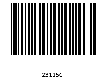 Bar code, type 39 23115