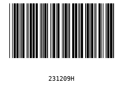 Bar code, type 39 231209