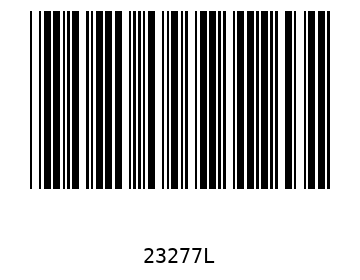 Bar code, type 39 23277