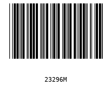 Bar code, type 39 23296