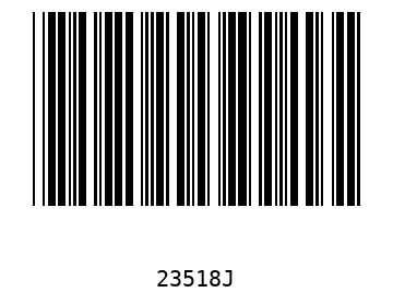 Bar code, type 39 23518