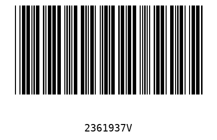 Bar code, type 39 2361937