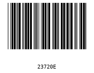 Bar code, type 39 23720