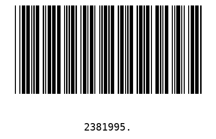 Bar code, type 39 2381995