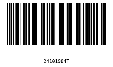 Bar code, type 39 24101984