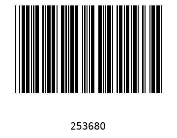 Bar code, type 39 25368