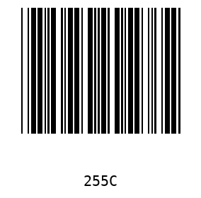 Bar code, type 39 255