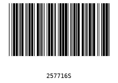 Bar code, type 39 257716