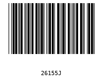 Bar code, type 39 26155