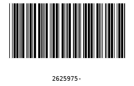 Bar code, type 39 2625975