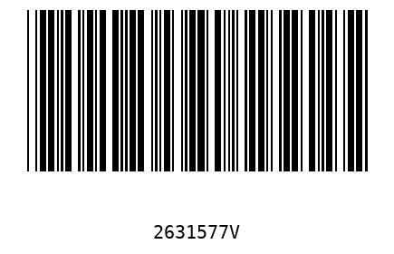 Bar code, type 39 2631577