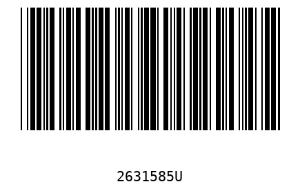 Bar code, type 39 2631585