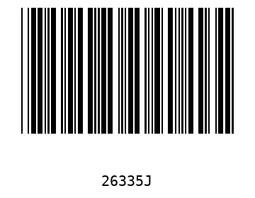 Bar code, type 39 26335
