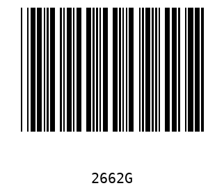 Bar code, type 39 2662