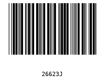 Bar code, type 39 26623